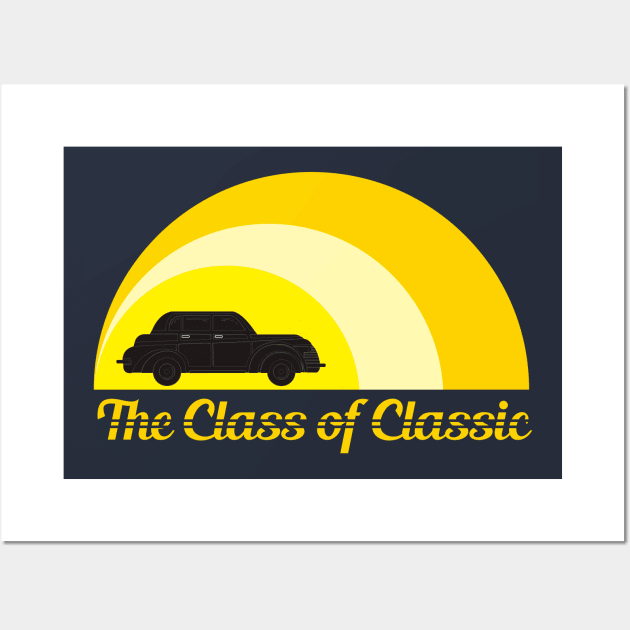 The Class Of Classic Car Wall Art by radeckari25